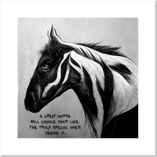 great horse Posters and Art